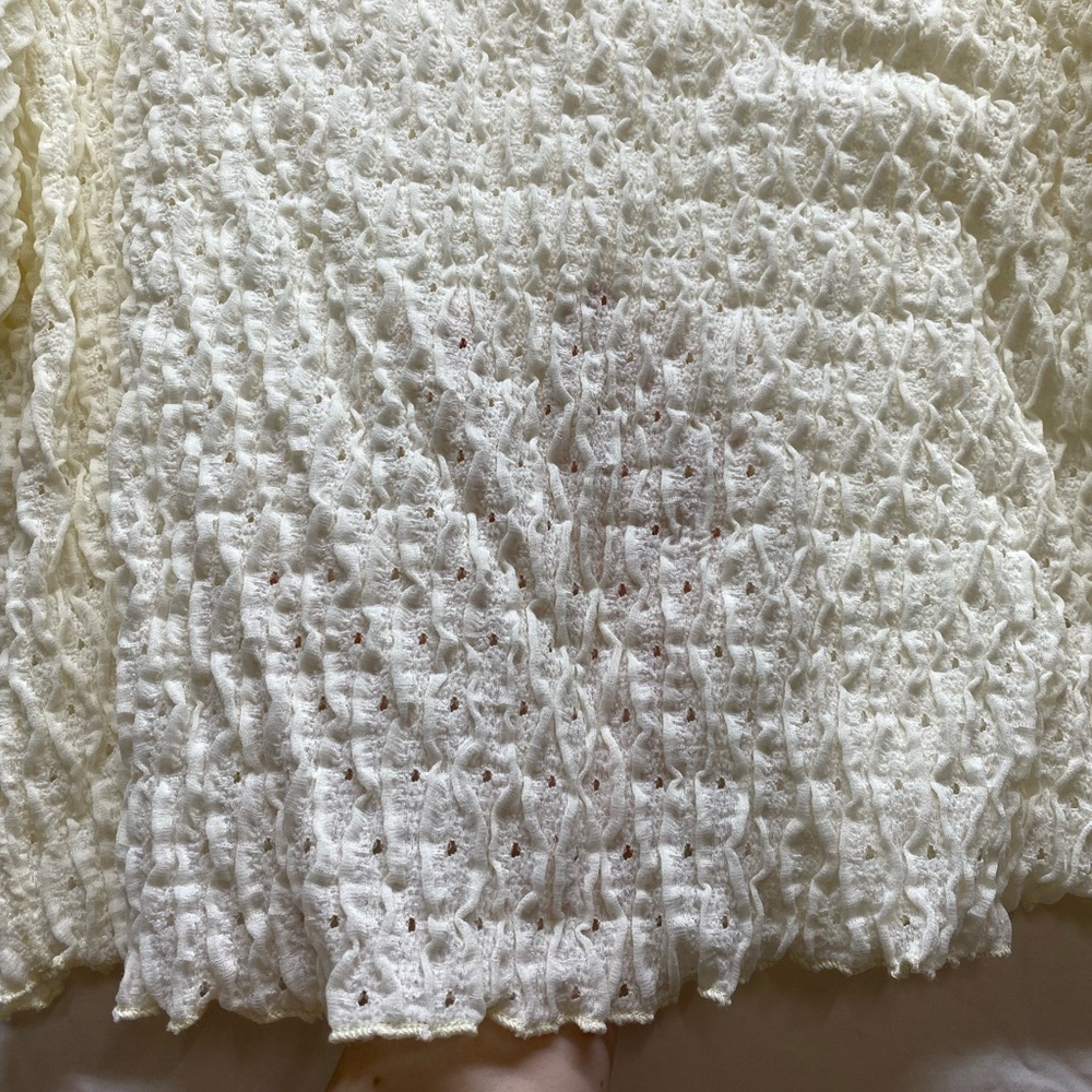 Shein Plus Eyelet Textured Tee - Picture 9 of 15
